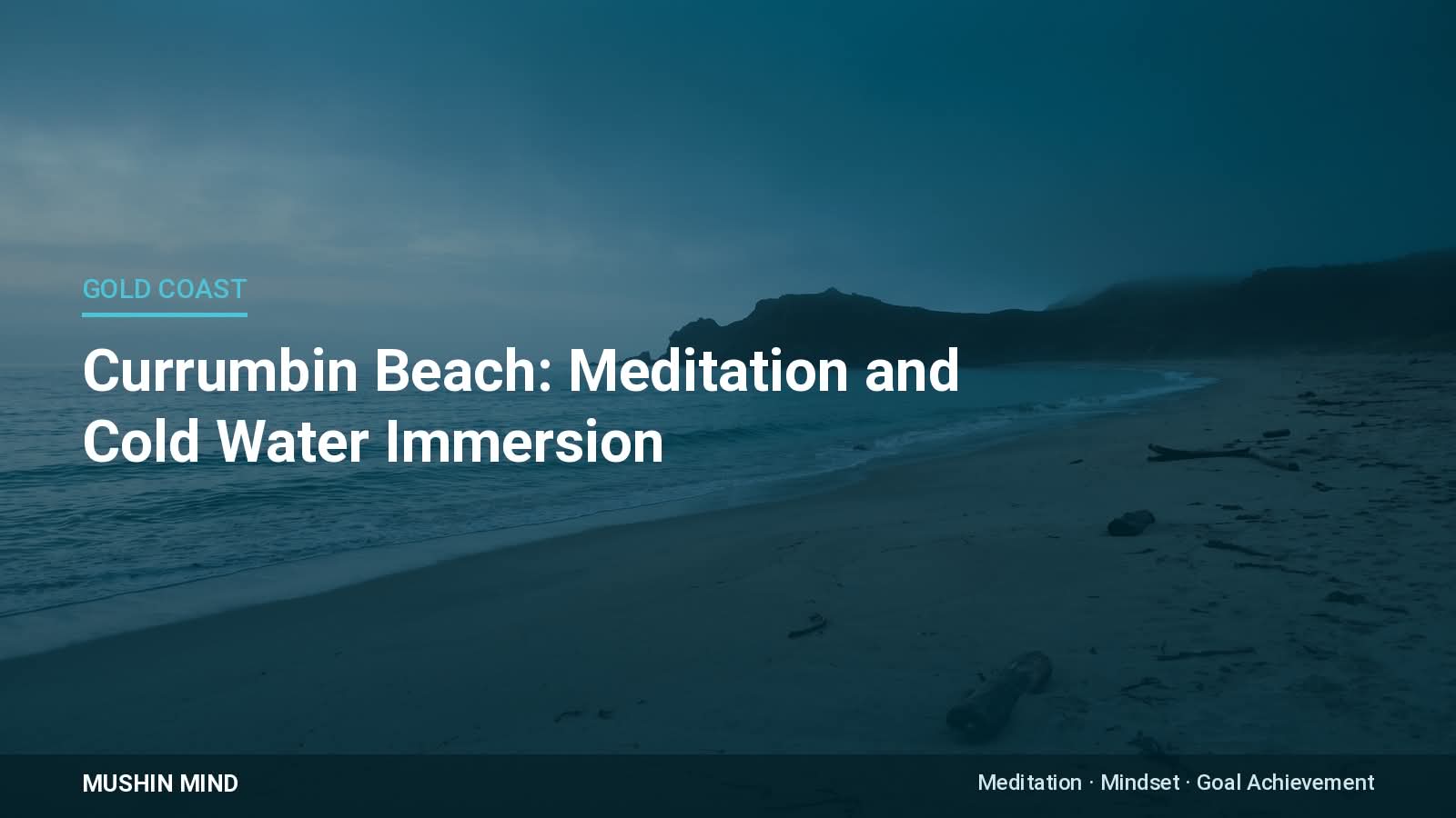 Currumbin Beach: Meditation and Cold Water Immersion